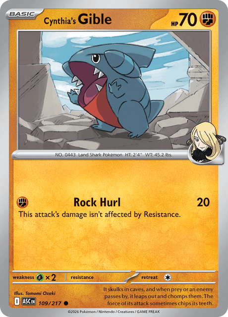 Cynthia's Gible